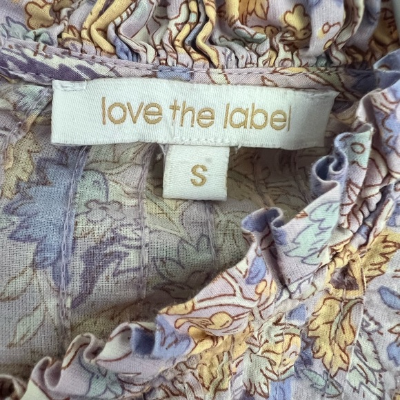 Love the Label lavendar top, size small - Picture 4 of 4